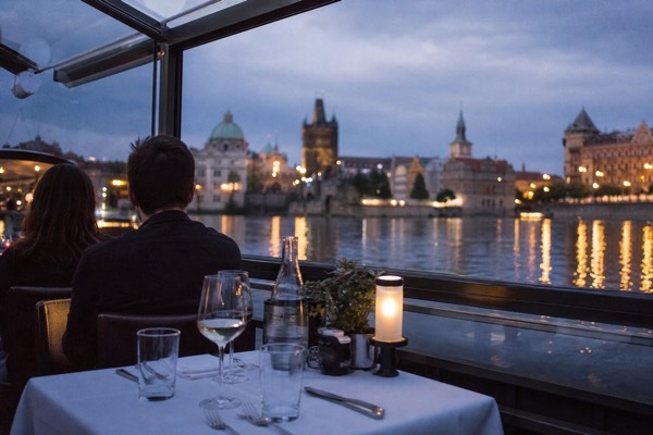 Dinner Cruise on an Open-Top Glass Boat